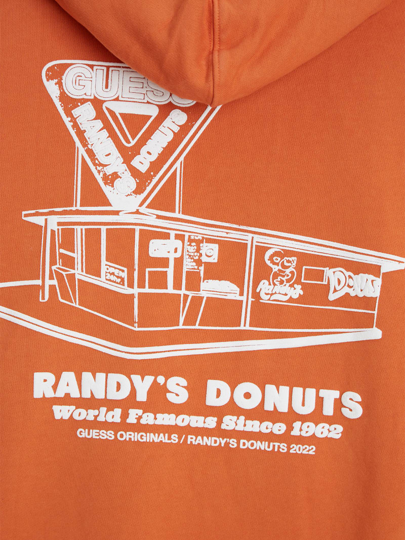 Guess GUESS Originals x Randy's Donuts Hoodie - Mondo Orange Guess GUESS Originals x Randy's Donuts Hoodie - Mondo Orange