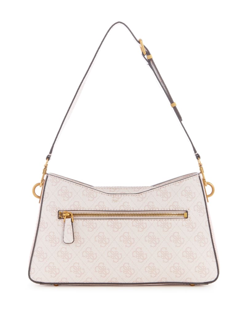 Guess Ginevra Logo Elite Shoulder Bag - Blush Logo Guess Ginevra Logo Elite Shoulder Bag - Blush Logo