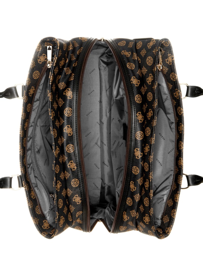 Guess Wilder Peony Shopper Tote - Brown Guess Wilder Peony Shopper Tote - Brown