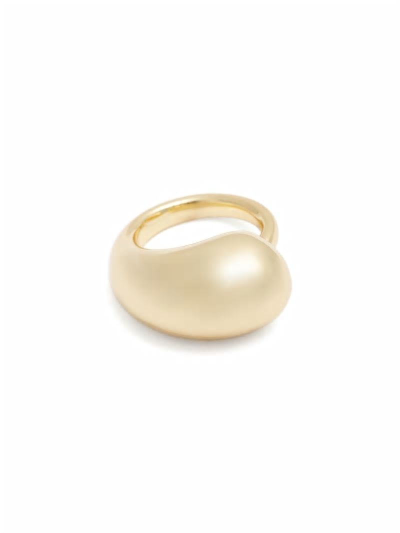Guess Gold-Tone Swirl Ring - Silver/Gold Guess Gold-Tone Swirl Ring - Silver/Gold