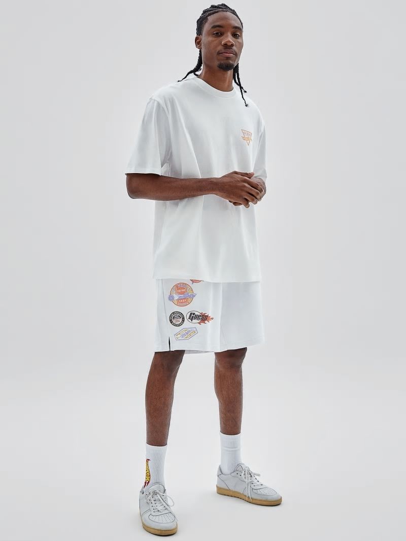 Guess GUESS Originals x Hot Wheels Shorts - Pure White Guess GUESS Originals x Hot Wheels Shorts - Pure White