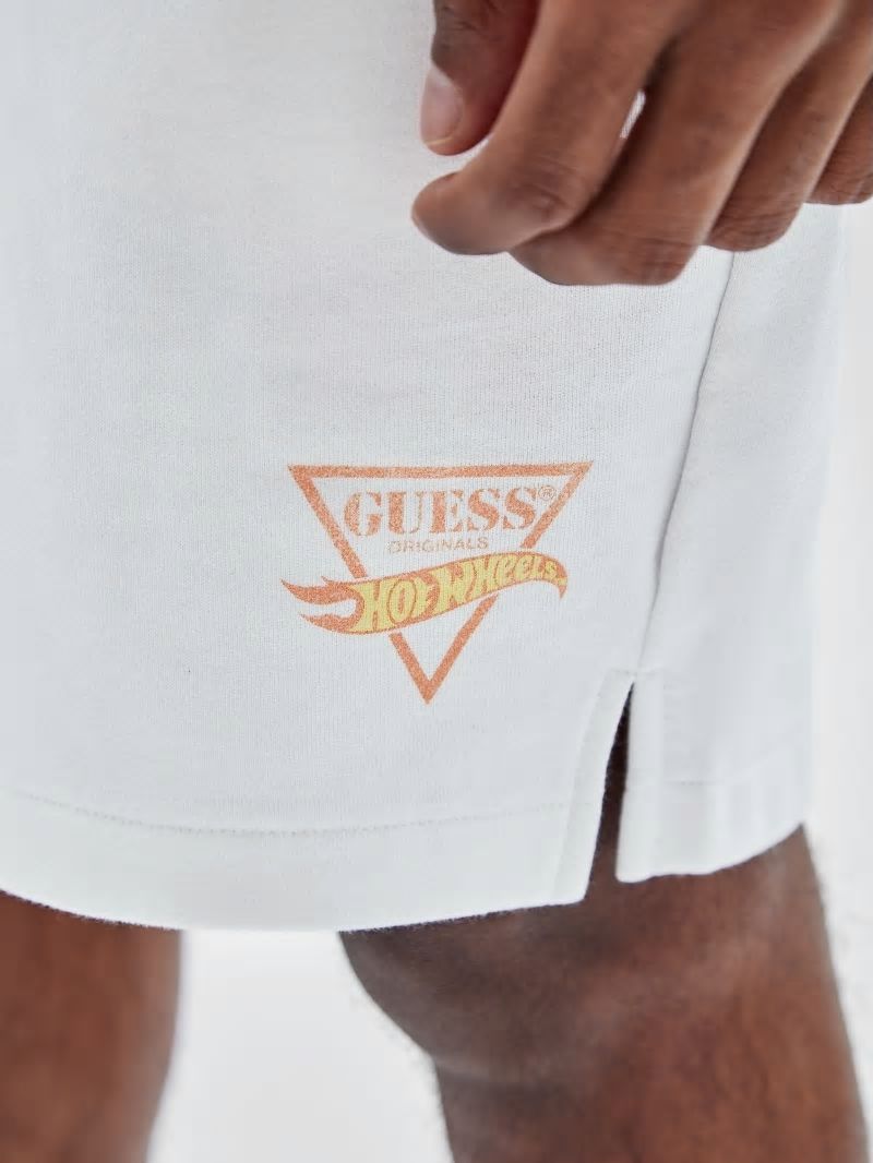 Guess GUESS Originals x Hot Wheels Shorts - Pure White Guess GUESS Originals x Hot Wheels Shorts - Pure White
