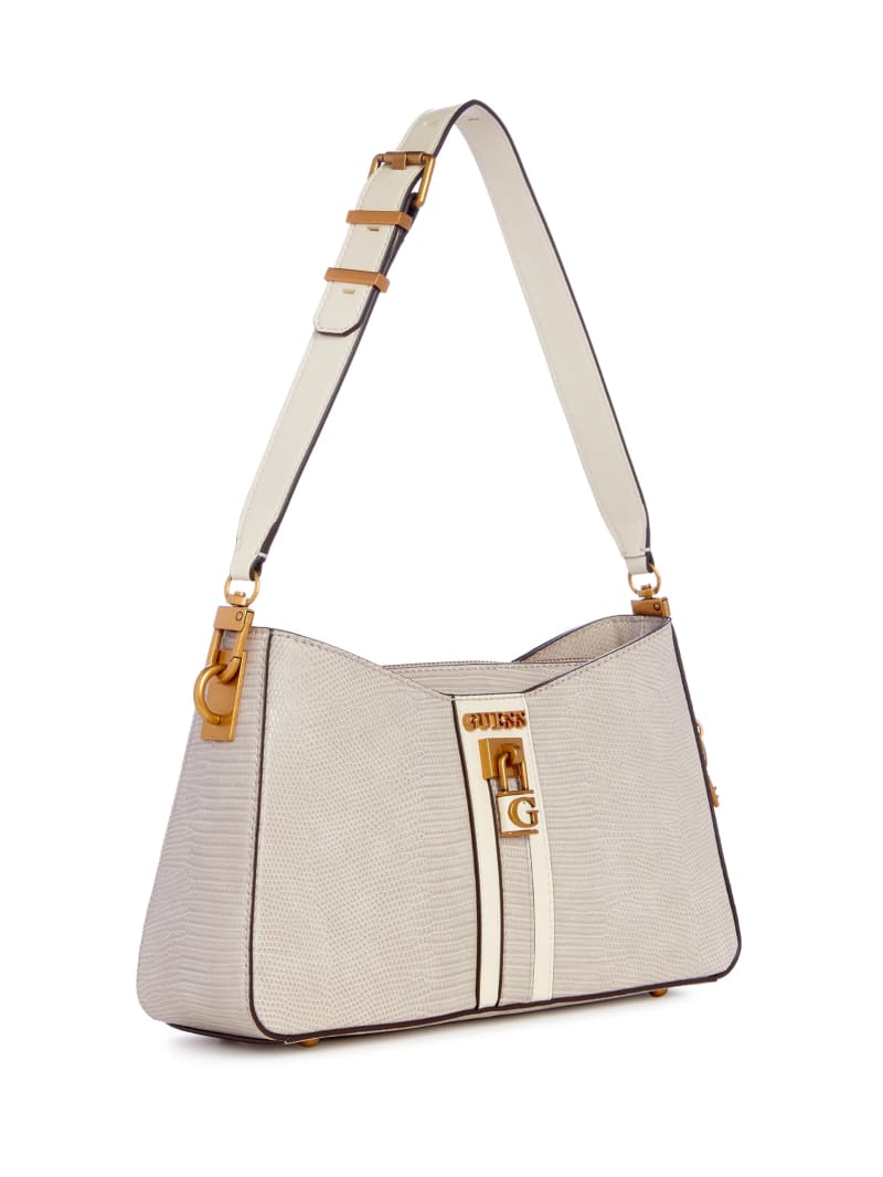 Guess Ginevra Elite Shoulder Bag - Taupe Guess Ginevra Elite Shoulder Bag - Taupe