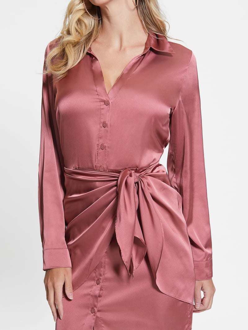 Guess Eco Alya Dress - Antique Mauve Guess Eco Alya Dress - Antique Mauve