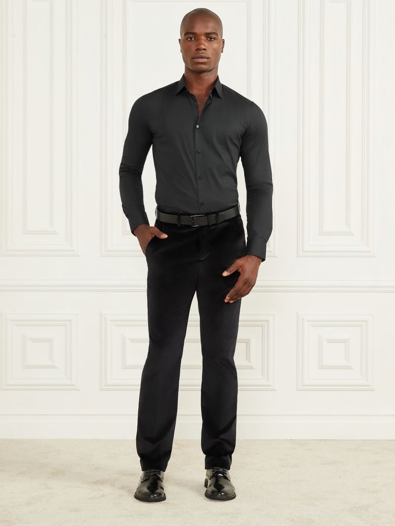 Guess Eco Oliver Shirt - Black Guess Eco Oliver Shirt - Black