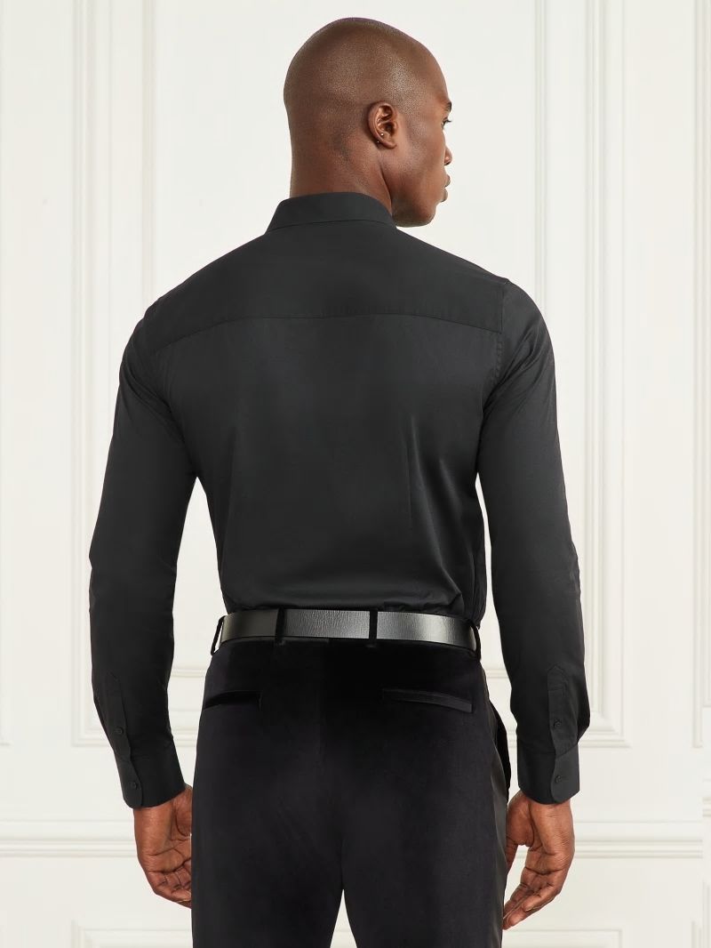 Guess Eco Oliver Shirt - Black Guess Eco Oliver Shirt - Black