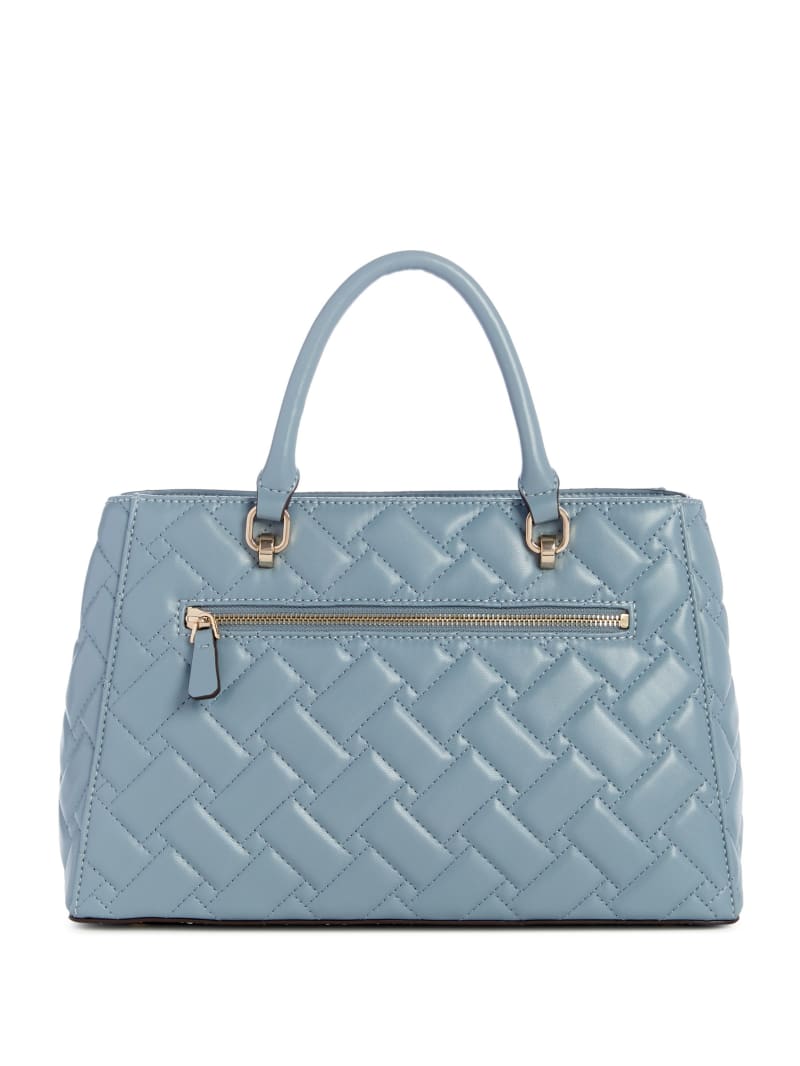 Guess Alanna Girlfriend Satchel - Light Denim Guess Alanna Girlfriend Satchel - Light Denim