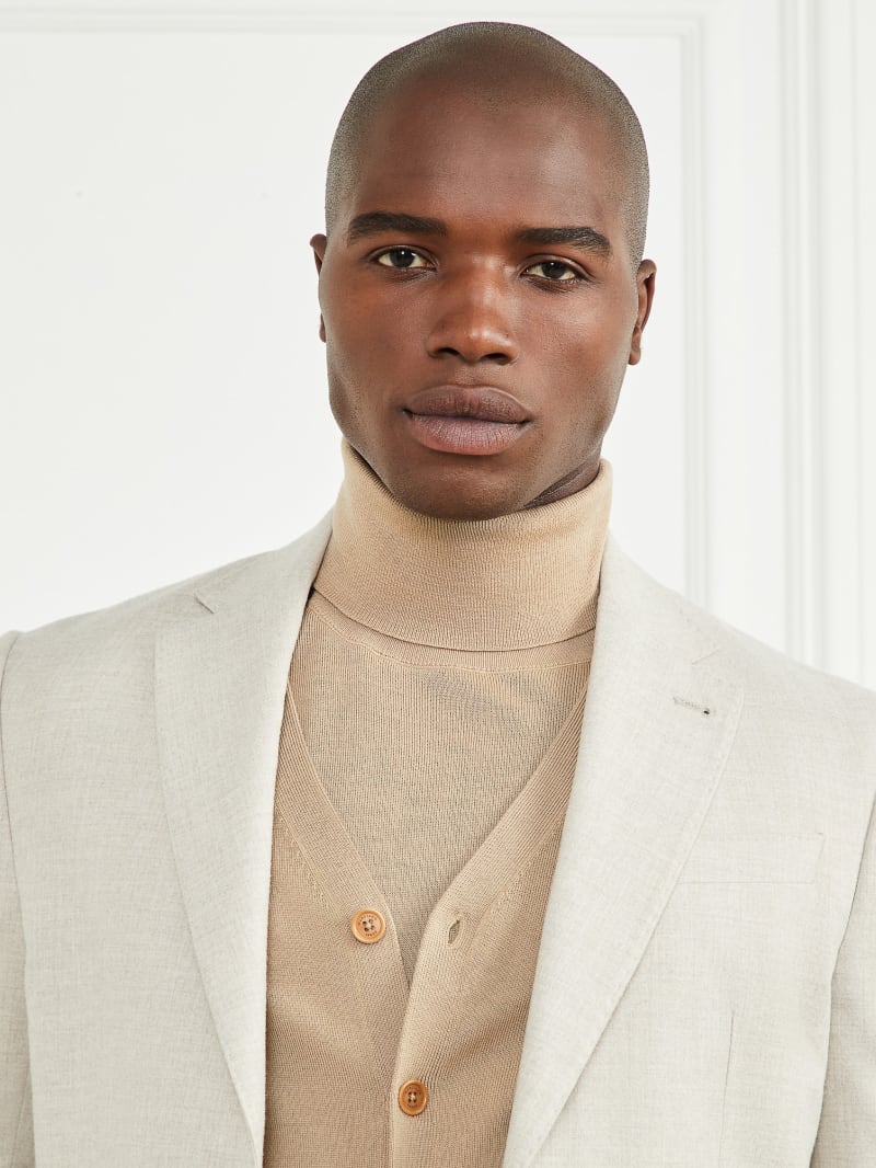 Guess Sean Notched Blazer - Herb Tan Yd Guess Sean Notched Blazer - Herb Tan Yd