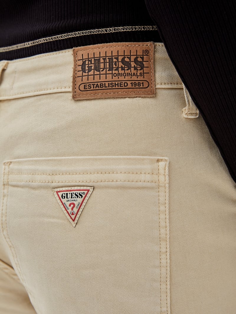 Guess GUESS Originals Kit Cargo Jeans - Go Laurie Tan Wash Guess GUESS Originals Kit Cargo Jeans - Go Laurie Tan Wash