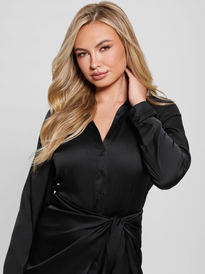 Guess Eco Alya Dress - Black Guess Eco Alya Dress - Black