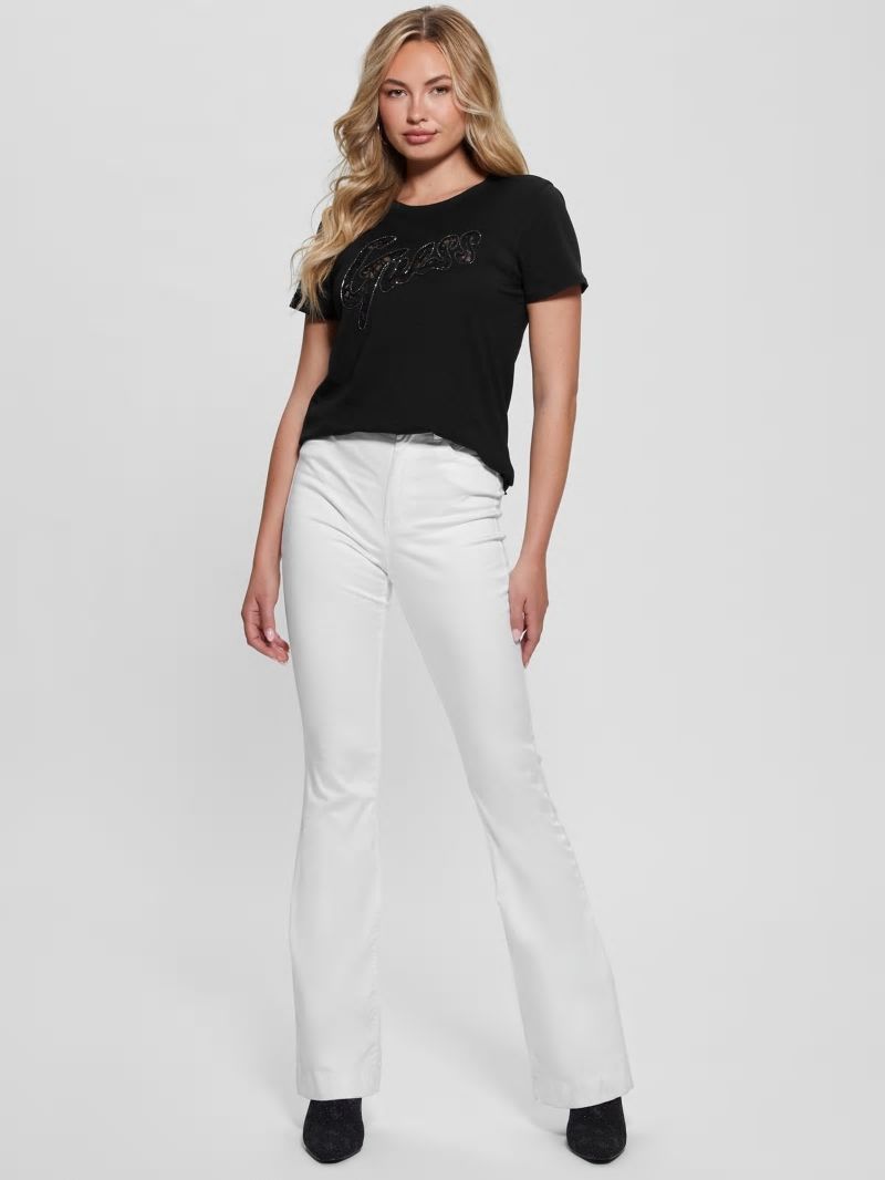 Guess Embellished Logo Tee - Black Guess Embellished Logo Tee - Black