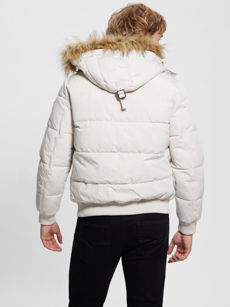 Guess Heavy Flight Puffer Jacket - Dreamy Moon Guess Heavy Flight Puffer Jacket - Dreamy Moon