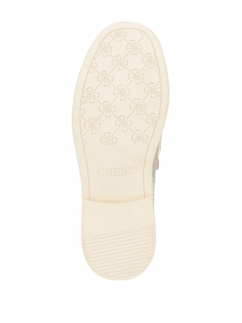 Guess Shatha Peony Triangle Loafers - Taupe Guess Shatha Peony Triangle Loafers - Taupe