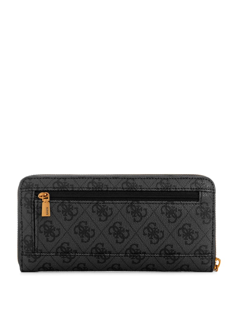 Guess Sestri Logo Large Zip-Around Wallet - Cloud Wash Guess Sestri Logo Large Zip-Around Wallet - Cloud Wash