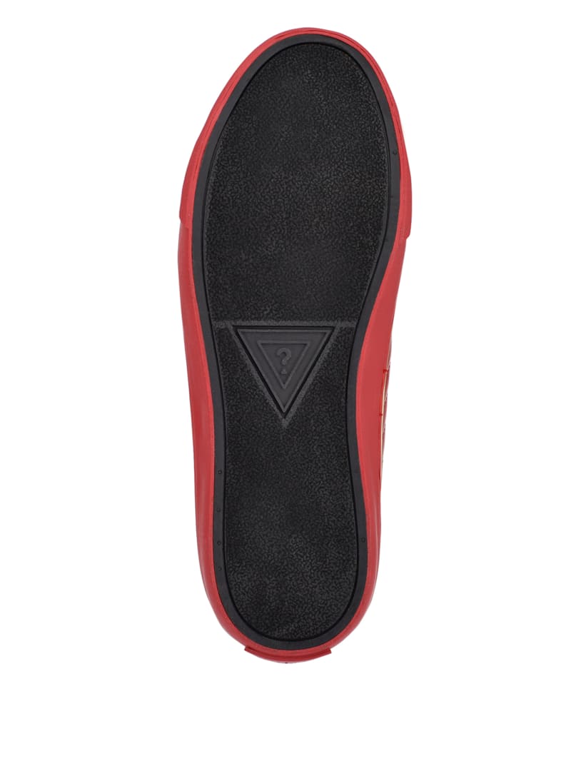 Guess Million High-Top Sneakers - Red Multi Guess Million High-Top Sneakers - Red Multi