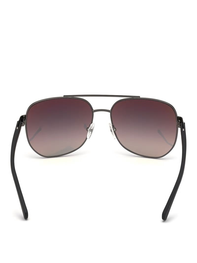 Guess Marlon Navigator Sunglasses - Medium Stone Guess Marlon Navigator Sunglasses - Medium Stone