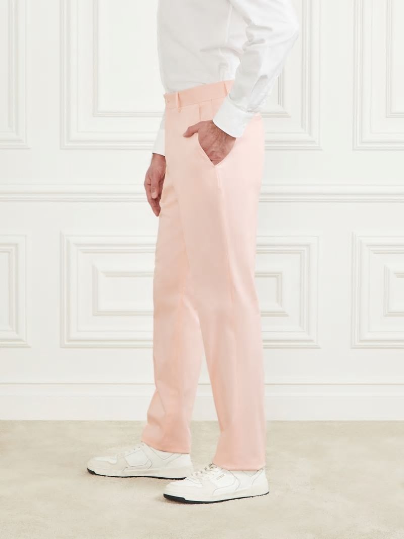 Guess Roger Classic Chino Pants - Pink Good Vibes Guess Roger Classic Chino Pants - Pink Good Vibes