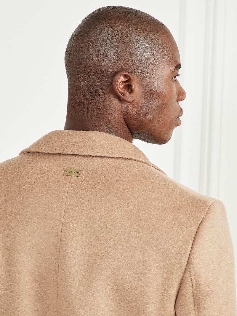 Guess Single Breasted Wool-Blend Coat - Irishell Guess Single Breasted Wool-Blend Coat - Irishell