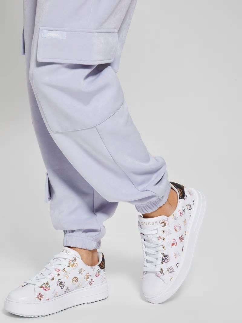 Guess Denesa Peony Low-Top Sneakers - Multi Guess Denesa Peony Low-Top Sneakers - Multi