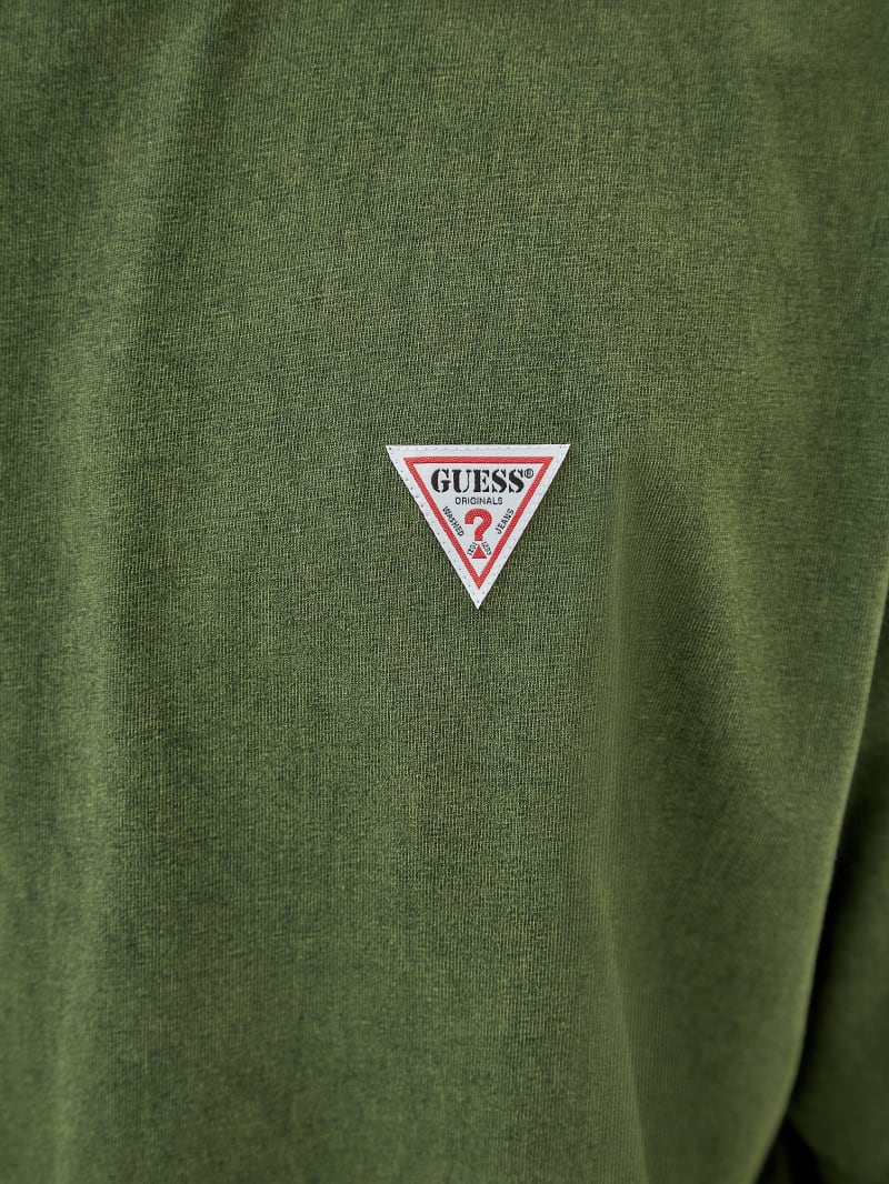 Guess GUESS Originals Signature Tee - Peyote Green Multi Guess GUESS Originals Signature Tee - Peyote Green Multi