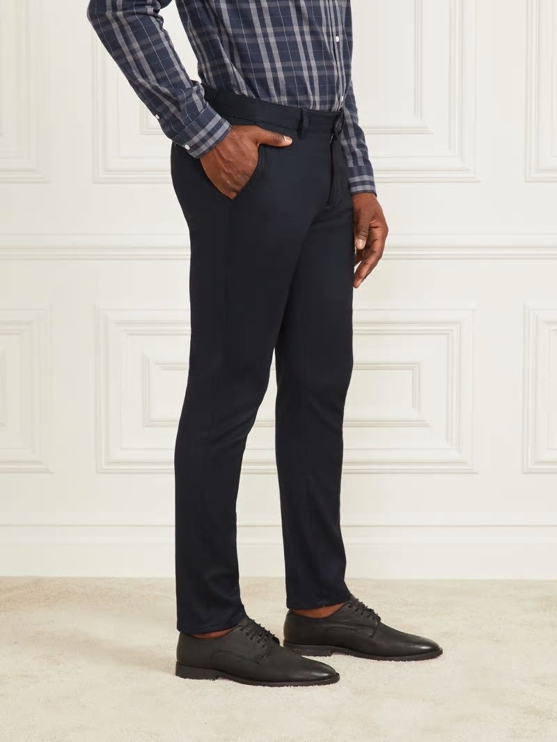 Guess Eco Ciro Napoli Pant - Bleu éLéGant Guess Eco Ciro Napoli Pant - Bleu éLéGant
