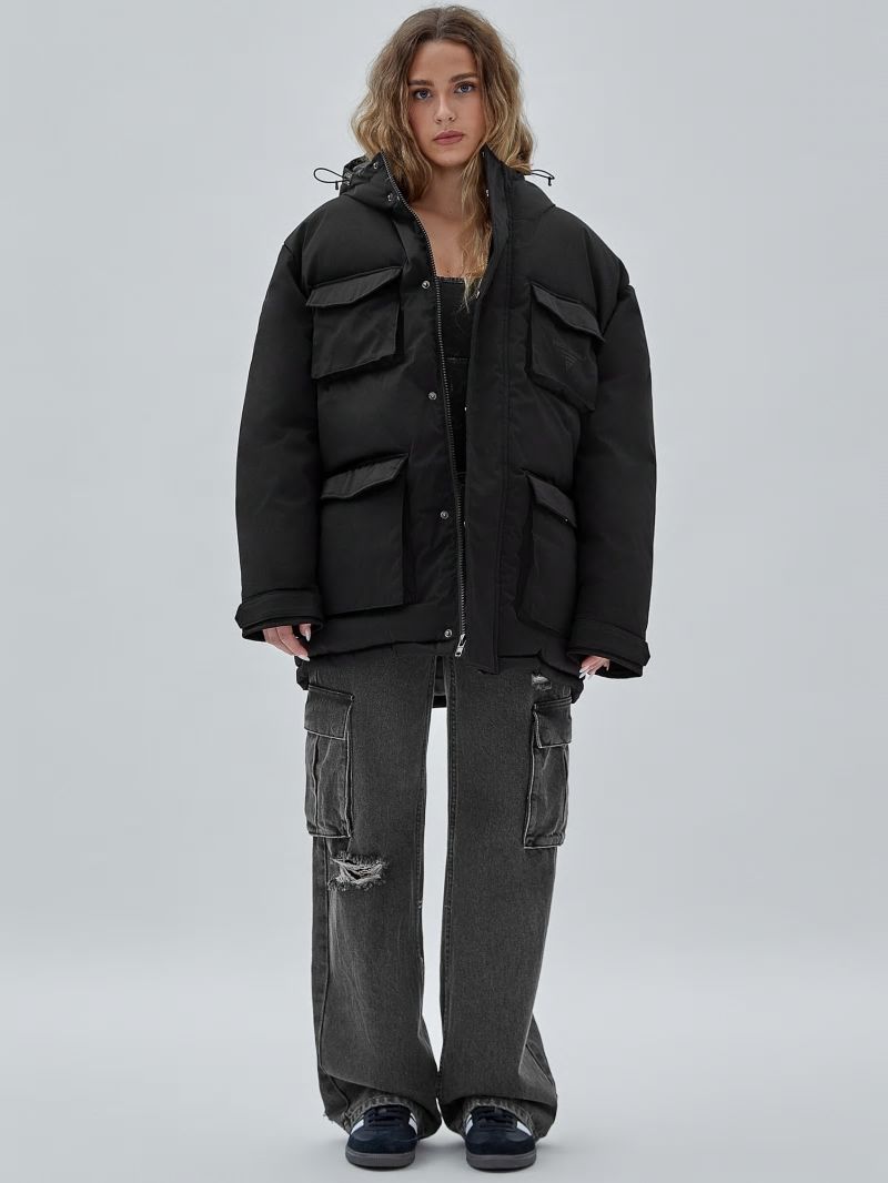 Guess GUESS Originals Parka Jacket - Black Guess GUESS Originals Parka Jacket - Black