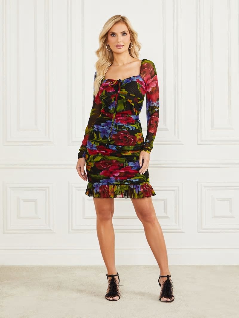Guess Boldly Blooming Top - Boldly Blooming Print Guess Boldly Blooming Top - Boldly Blooming Print
