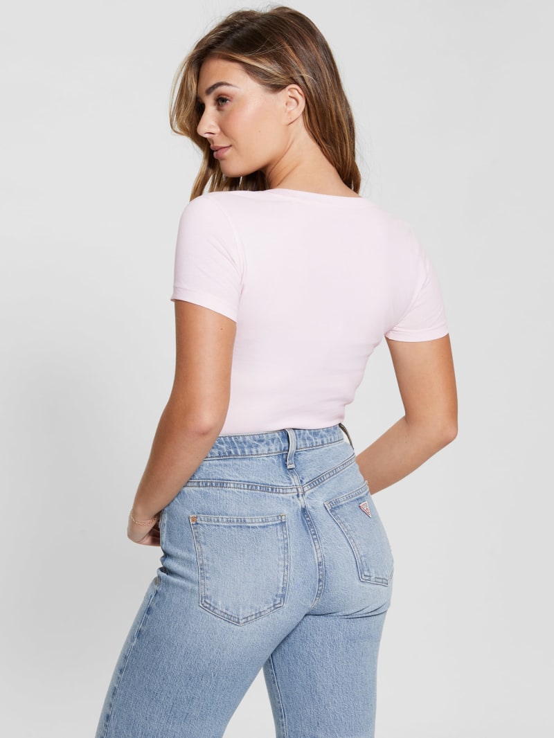 Guess Studded Box Tee - Low Key Pink Guess Studded Box Tee - Low Key Pink