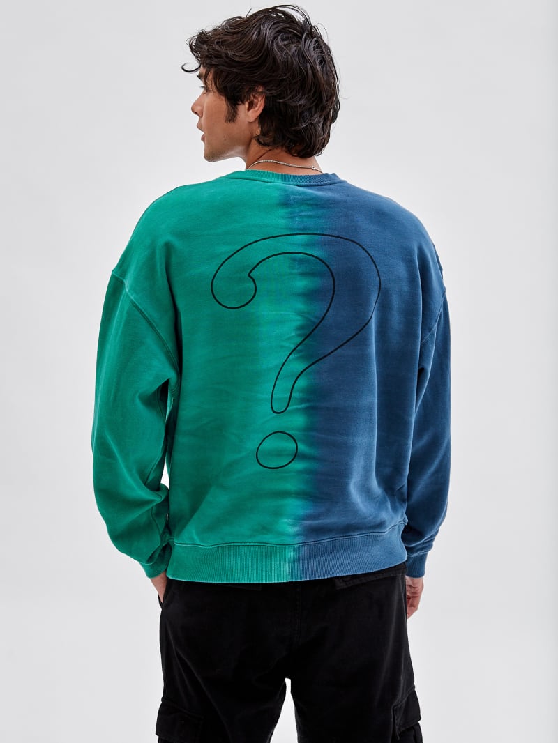 Guess GUESS Originals x Batman Mystery Crewneck Pullover - Cobalt Blue Multi Guess GUESS Originals x Batman Mystery Crewneck Pullover - Cobalt Blue Multi