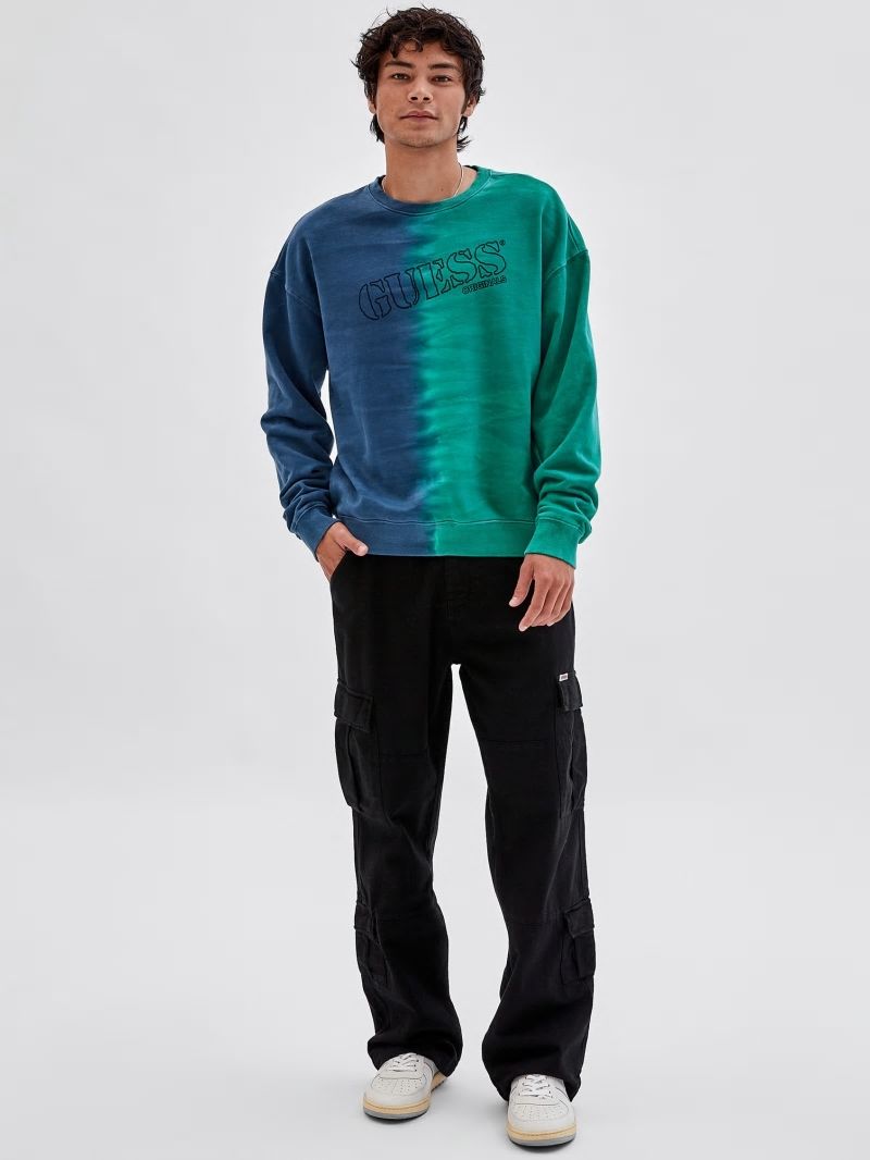 Guess GUESS Originals x Batman Mystery Crewneck Pullover - Cobalt Blue Multi Guess GUESS Originals x Batman Mystery Crewneck Pullover - Cobalt Blue Multi