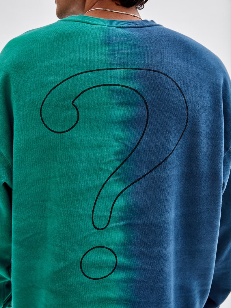 Guess GUESS Originals x Batman Mystery Crewneck Pullover - Cobalt Blue Multi Guess GUESS Originals x Batman Mystery Crewneck Pullover - Cobalt Blue Multi