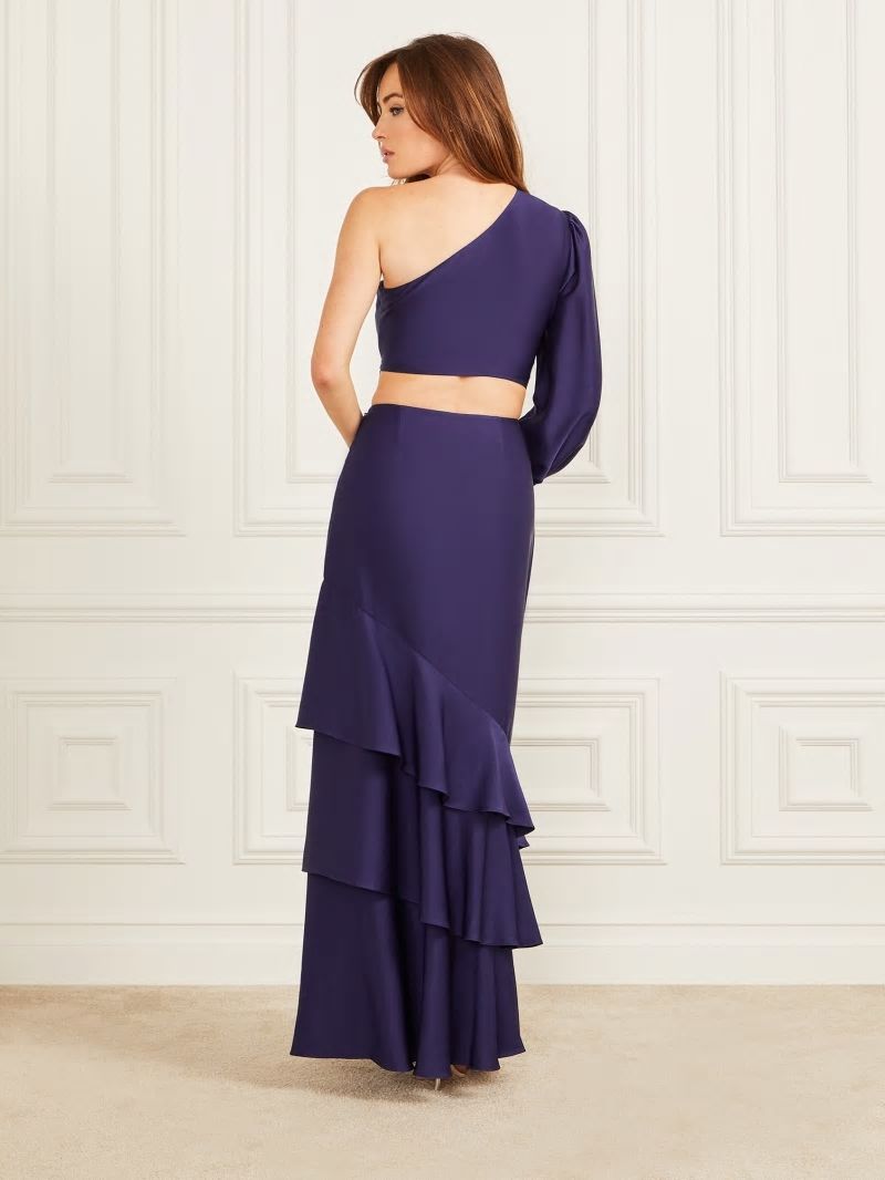 Guess Jaime Cutout Dress - Ink Aura Guess Jaime Cutout Dress - Ink Aura