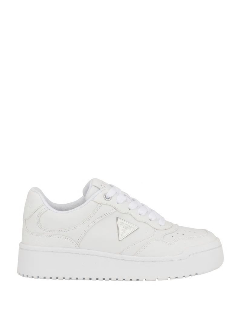 Guess Miram Two-Tone Sneakers - White Guess Miram Two-Tone Sneakers - White