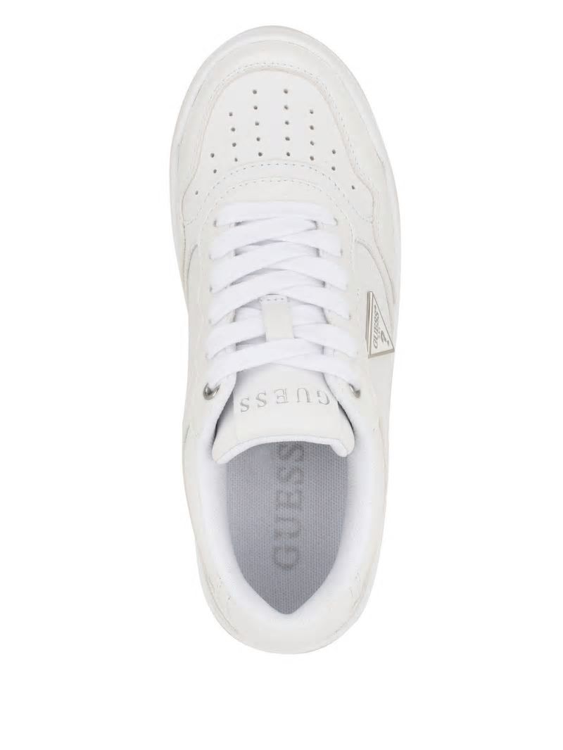 Guess Miram Two-Tone Sneakers - White Guess Miram Two-Tone Sneakers - White