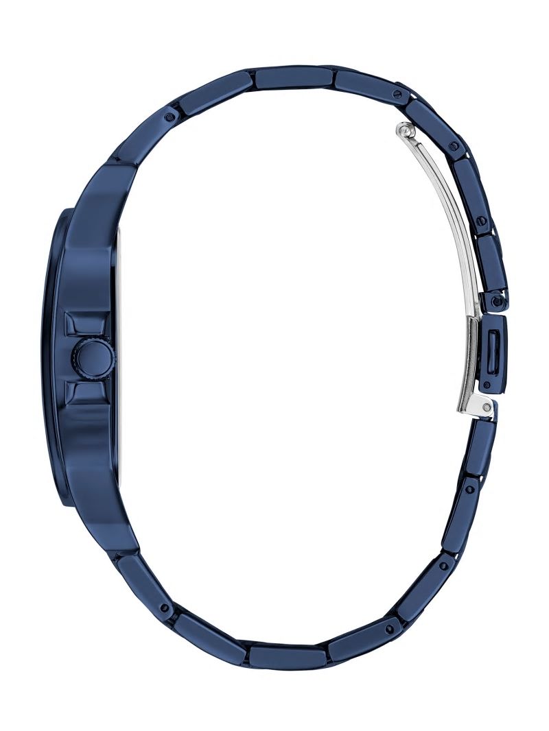 Guess Blue-Tone Square Multifunction Watch - Blue Guess Blue-Tone Square Multifunction Watch - Blue