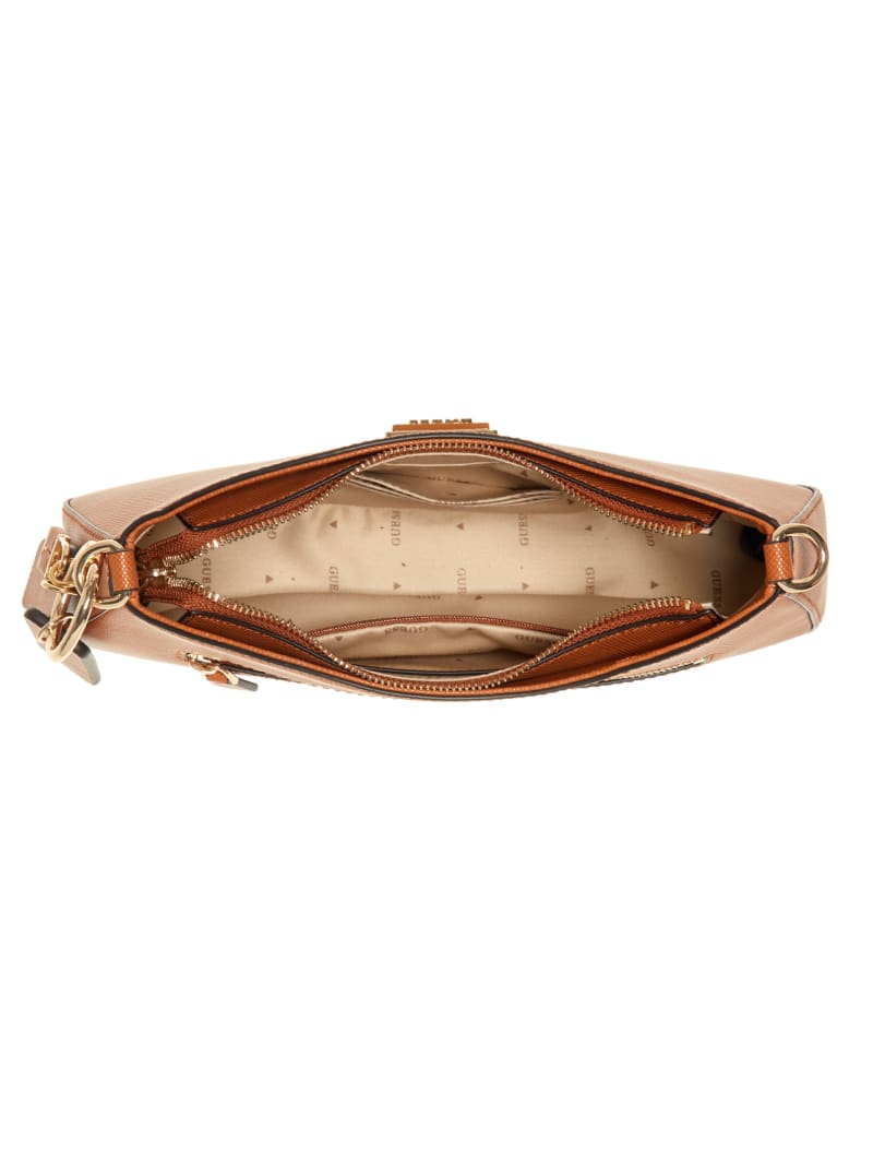 Guess Noelle Shoulder Bag - Light Cognac Guess Noelle Shoulder Bag - Light Cognac