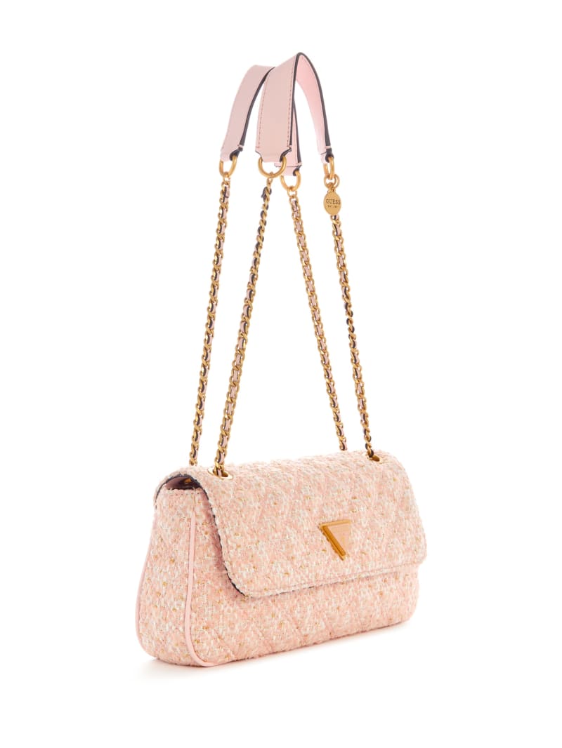 Guess Giully Tweed Convertible Crossbody - Bleu/Palermo Wash Guess Giully Tweed Convertible Crossbody - Bleu/Palermo Wash