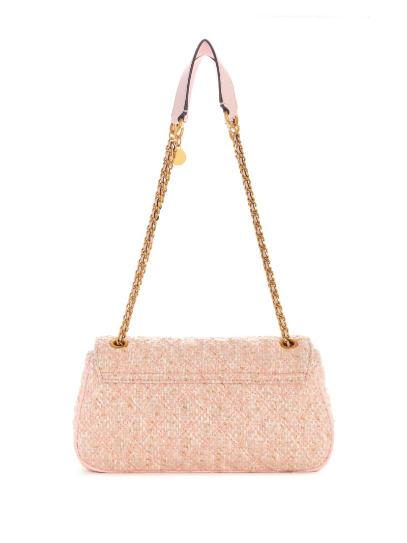 Guess Giully Tweed Convertible Crossbody - Bleu/Palermo Wash Guess Giully Tweed Convertible Crossbody - Bleu/Palermo Wash