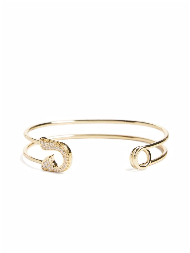 Guess 14K Gold-Plated Cuff - Gold Guess 14K Gold-Plated Cuff - Gold