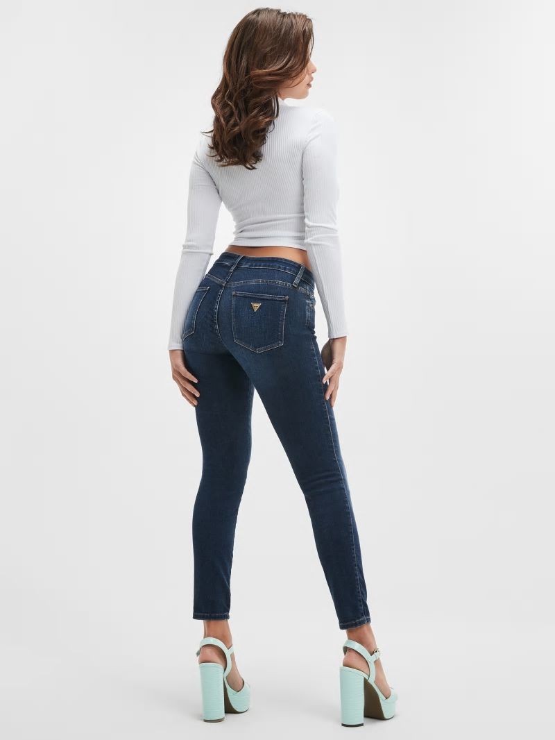 Guess Sexy Curve Mid-Rise Skinny Jeans - Cumberland Guess Sexy Curve Mid-Rise Skinny Jeans - Cumberland