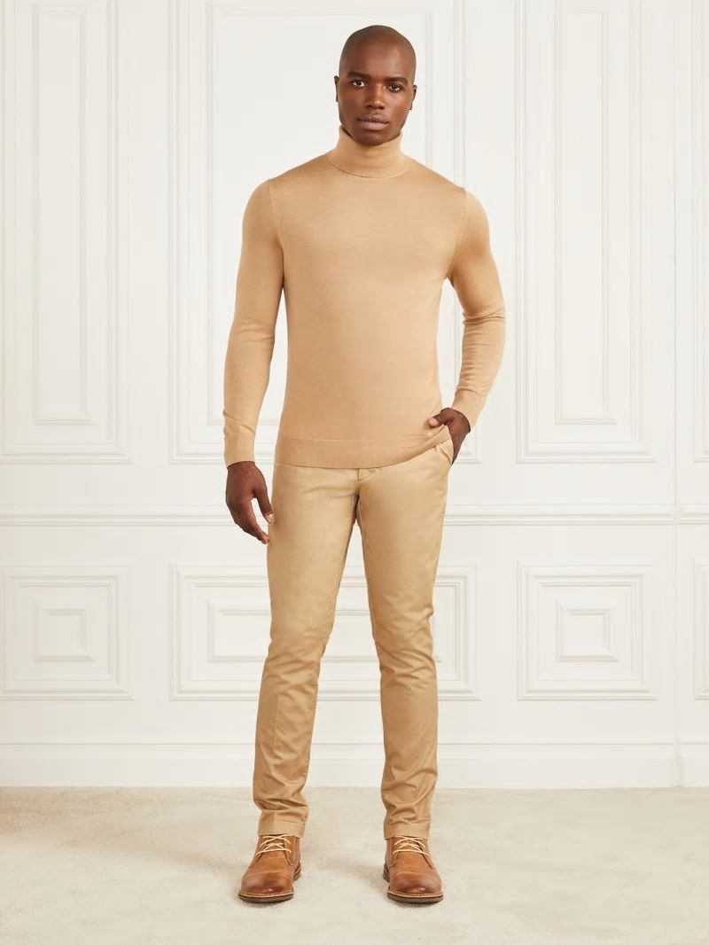 Guess Eco Hugh Easy Chino Pant - Toasted Taupe Guess Eco Hugh Easy Chino Pant - Toasted Taupe