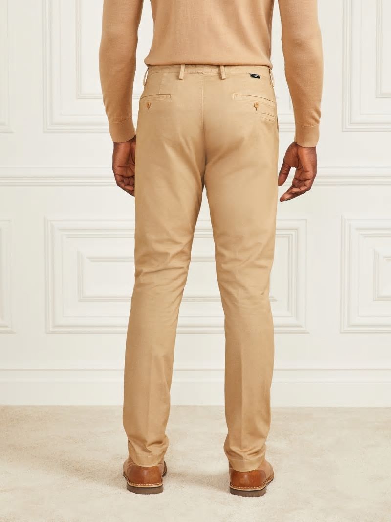 Guess Eco Hugh Easy Chino Pant - Toasted Taupe Guess Eco Hugh Easy Chino Pant - Toasted Taupe