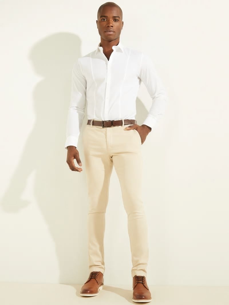 Guess Easy Chino Pant - Quicksand Guess Easy Chino Pant - Quicksand