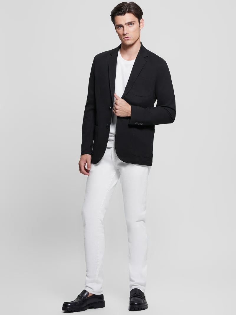 Guess Eco Tyron Tech-Stretch Blazer - Black Guess Eco Tyron Tech-Stretch Blazer - Black