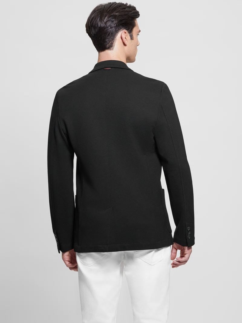 Guess Eco Tyron Tech-Stretch Blazer - Black Guess Eco Tyron Tech-Stretch Blazer - Black