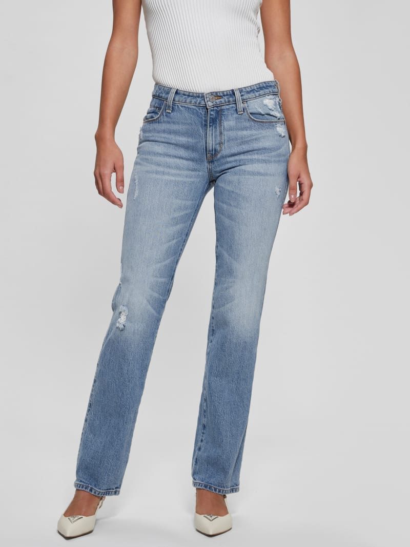 Guess Sexy Straight Jeans - Moonstone Blue Guess Sexy Straight Jeans - Moonstone Blue