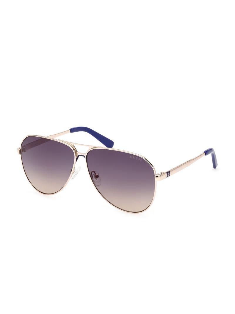 Guess Metal Aviator Sunglasses - Purple Guess Metal Aviator Sunglasses - Purple