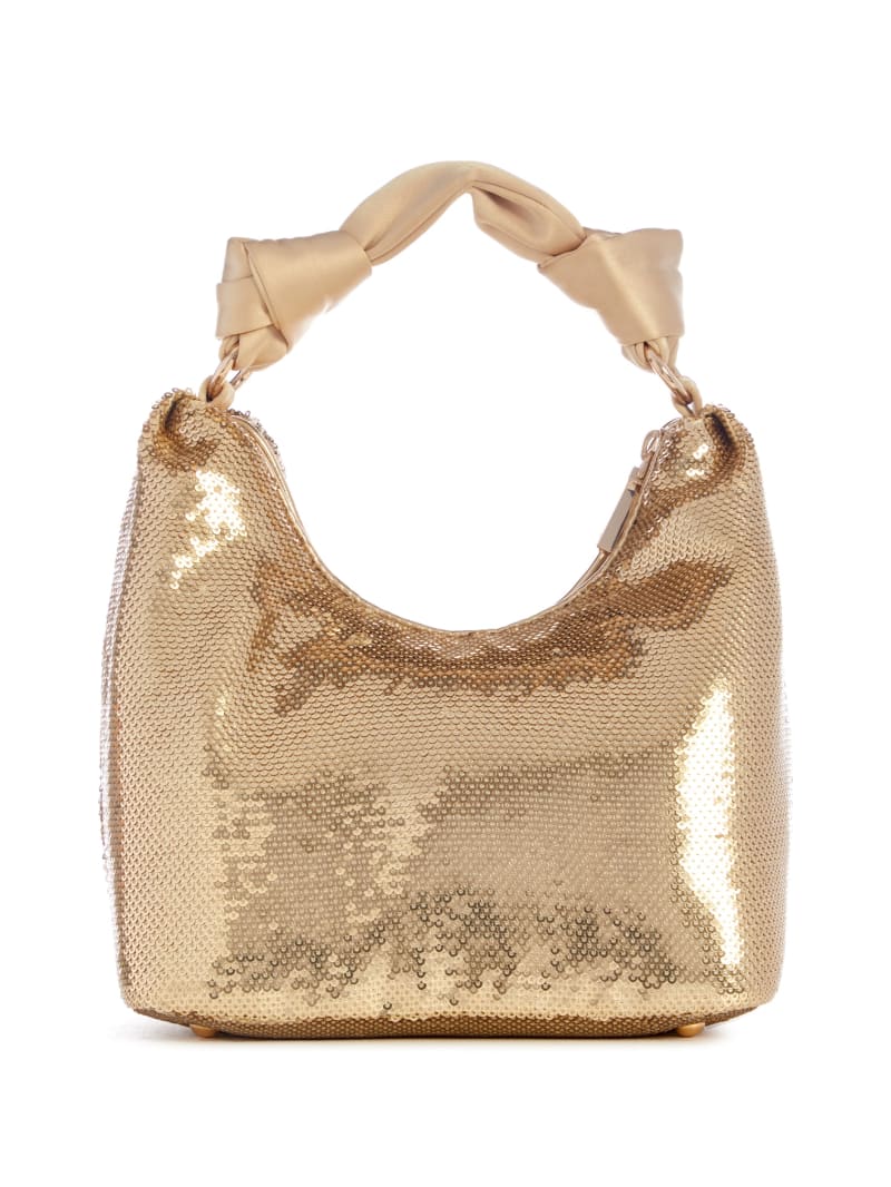 Guess Velina Sequin Hobo Bag - Gold Guess Velina Sequin Hobo Bag - Gold