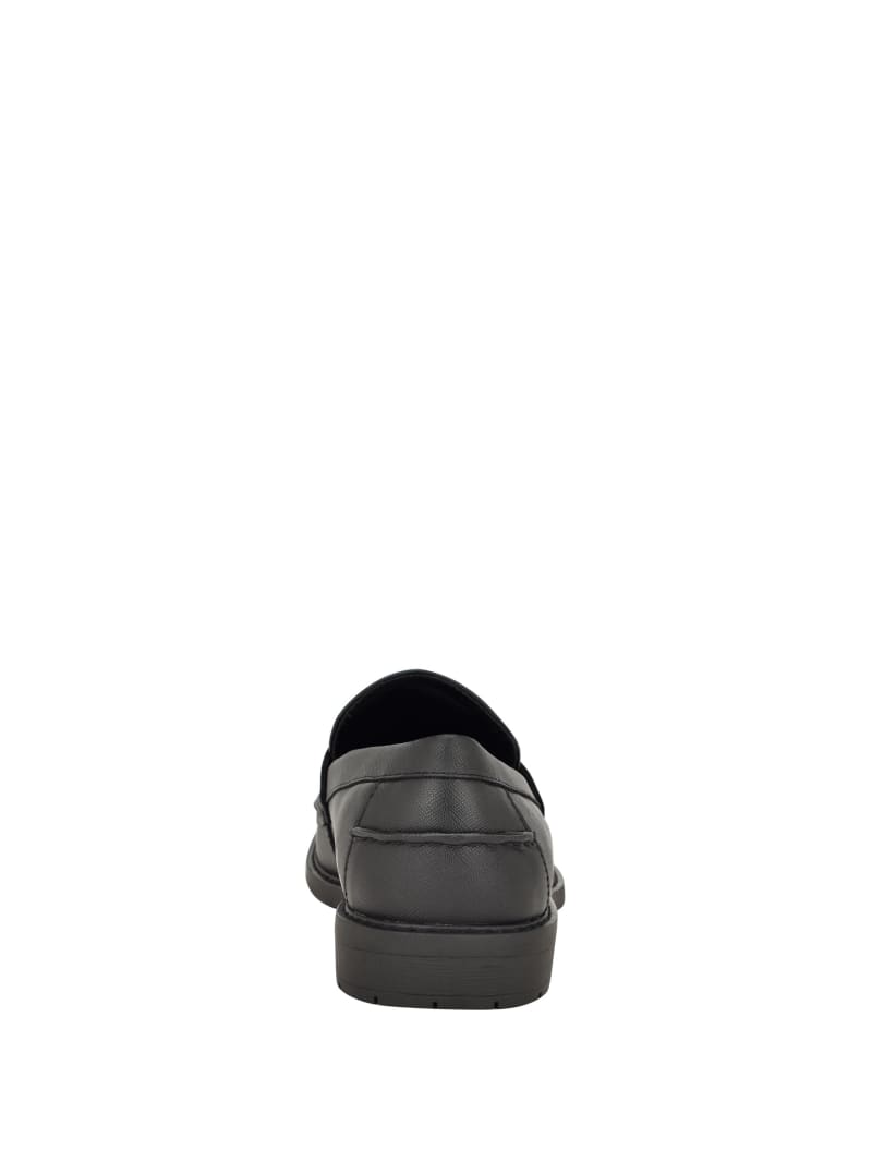 Guess Dremmer Logo Loafers - Black Leather Guess Dremmer Logo Loafers - Black Leather