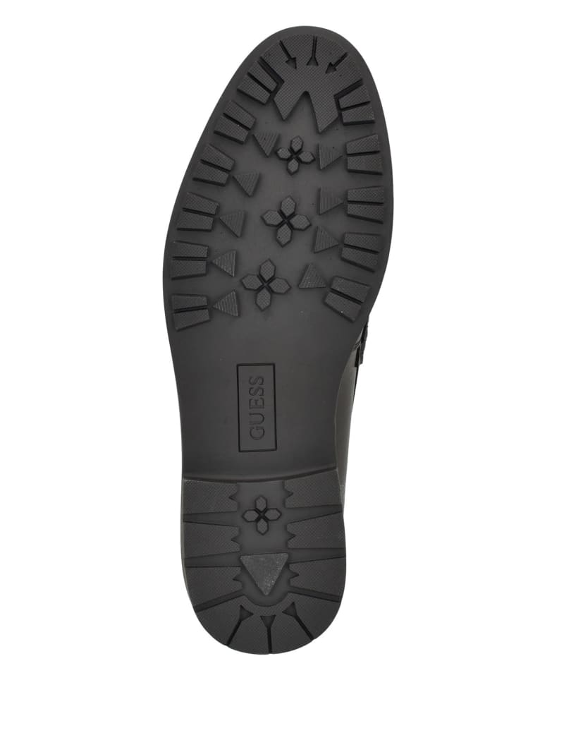 Guess Dremmer Logo Loafers - Black Leather Guess Dremmer Logo Loafers - Black Leather